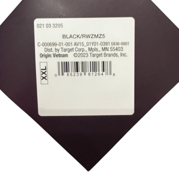 Target Black Sheath Midi Dress Sleeveless Scoop Neck - Picture 4 of 6